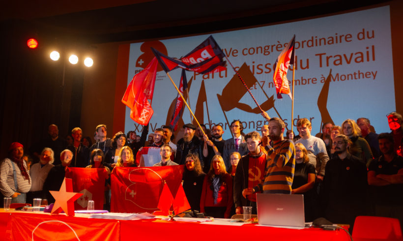 24° Congresso – Il Partito Svizzero del Lavoro si rafforza e si rinnova